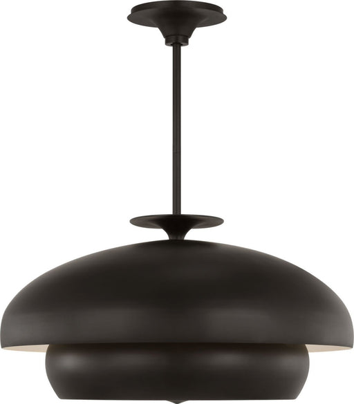 Solene 24" 8-Light Pendant in Aged Iron