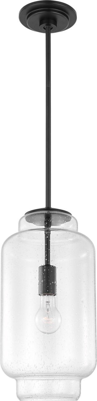 Nodier 17" Pendant in Aged Iron
