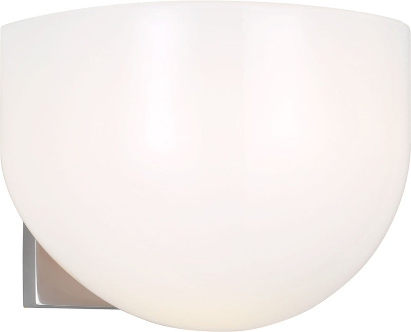 Cheverny Small Bath Sconce in Polished Nickel