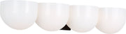 Cheverny 4-Light Extra Large Bath Vanity Light in Aged Iron
