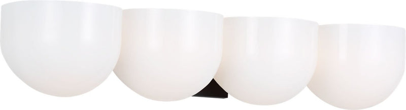 Cheverny 4-Light Extra Large Bath Vanity Light in Aged Iron