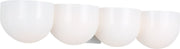 Cheverny 4-Light Extra Large Bath Vanity Light in Polished Nickel
