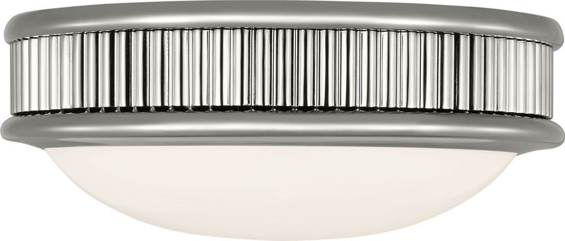 Ritz 8" Flush Mount in Polished Nickel