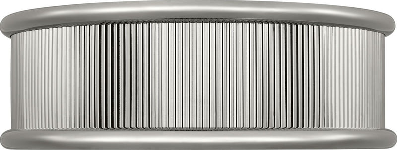 Ritz 18" 5-Light Flush Mount in Polished Nickel