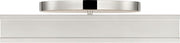 Dupont 16" Square Semi-Flush Mount in Polished Nickel