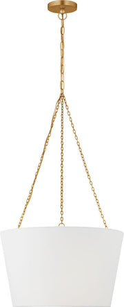 Herve 3-Light 24" Pendant in Gild