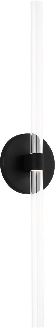 Silas 24" Wall Sconce in Midnight Black