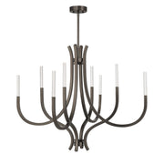 Bradford 8-Light Chandelier in Mediterranean Bronze