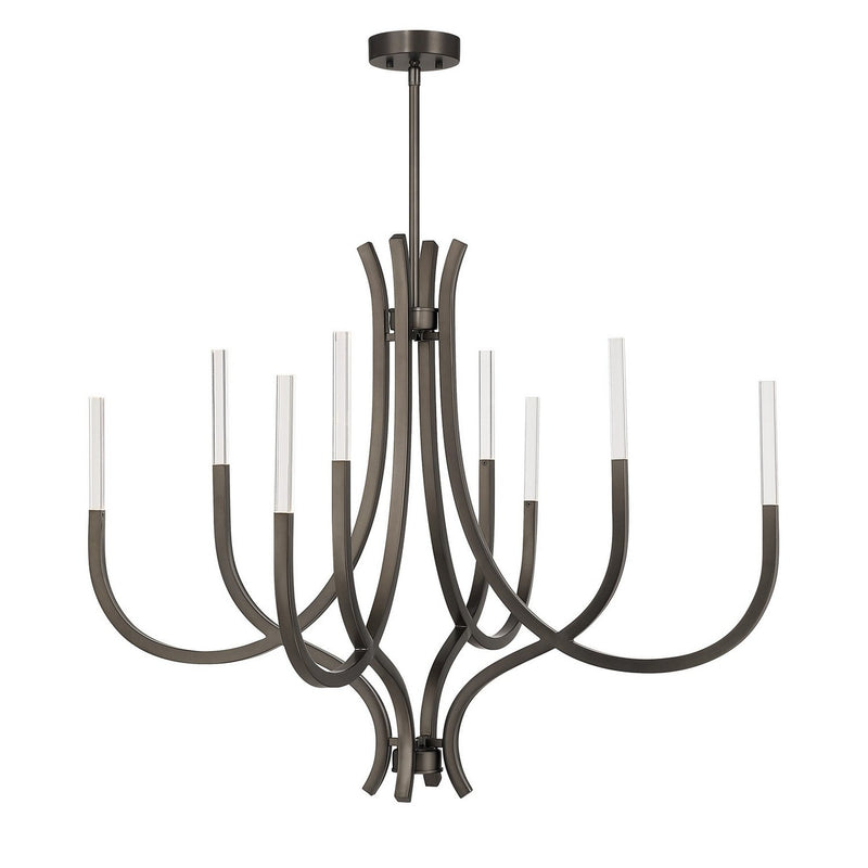 Bradford 8-Light Chandelier in Mediterranean Bronze