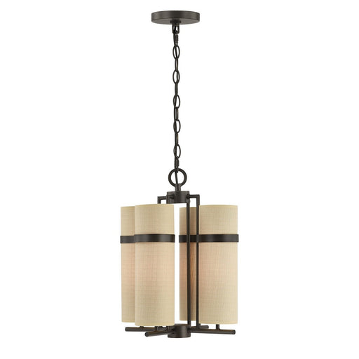 Weston 4-Light Chandelier in Mediterranean Bronze