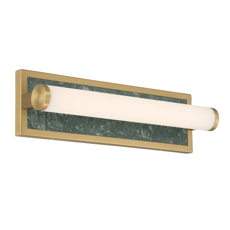 Stratum 18" Bath Vanity Light in Brushed Champagne Brass