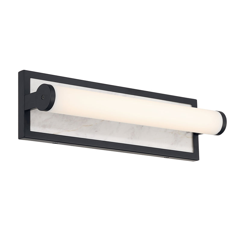 Stratum 18" Bath Vanity Light in Matte Black