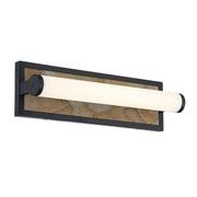 Stratum 18" Bath Vanity Light in Matte Black