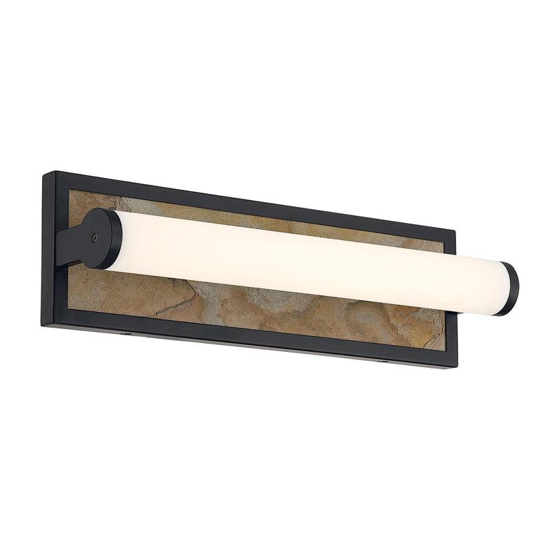 Stratum 18" Bath Vanity Light in Matte Black