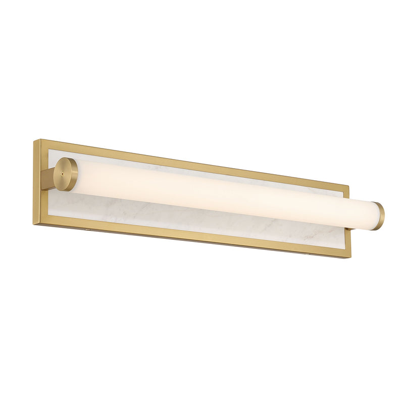 Stratum 24" Bath Vanity Light in Brushed Champagne Brass
