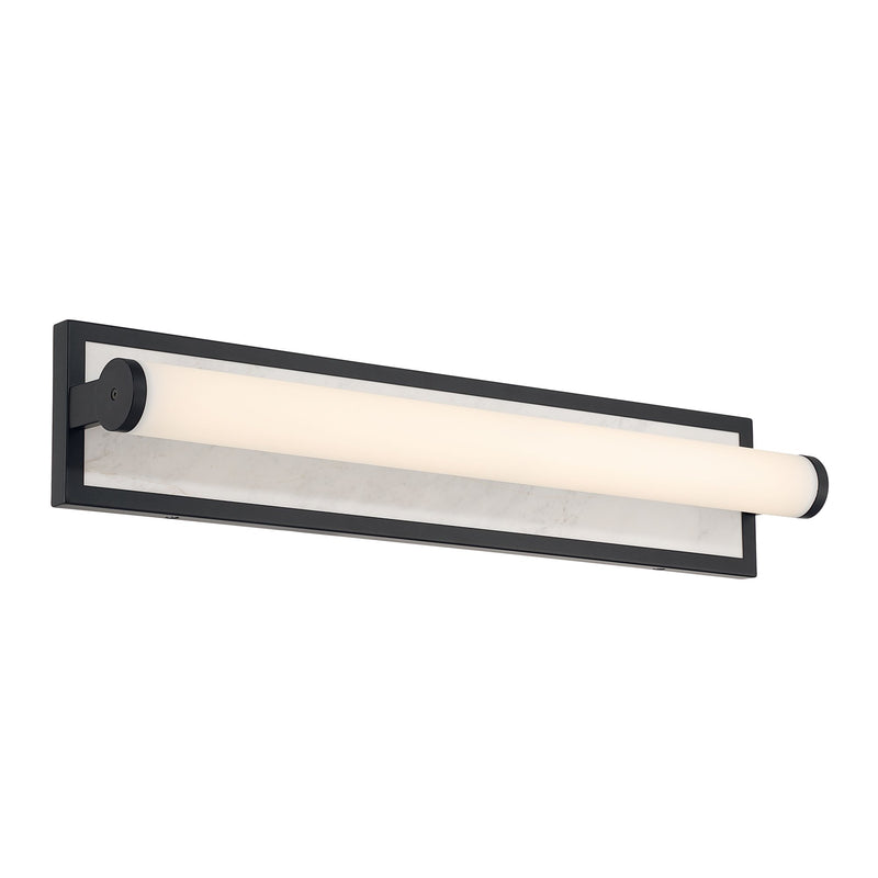 Stratum 24" Bath Vanity Light in Matte Black