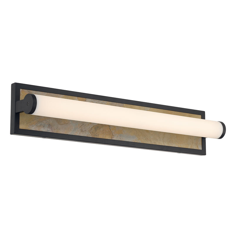 Stratum 24" Bath Vanity Light in Matte Black