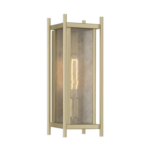 Jacobs Outdoor Wall Lantern in Serene Brass