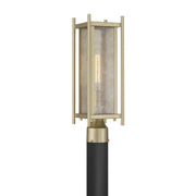 Jacobs Outdoor Post Light in Serene Brass