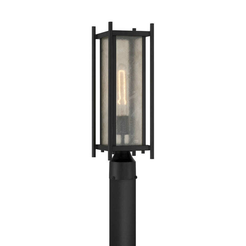 Jacobs Outdoor Post Light in Matte Black