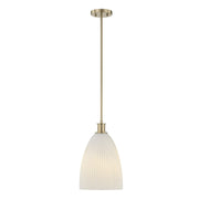 Baldwin Mini Pendant in Noble Brass