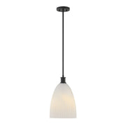 Baldwin Mini Pendant in Matte Black