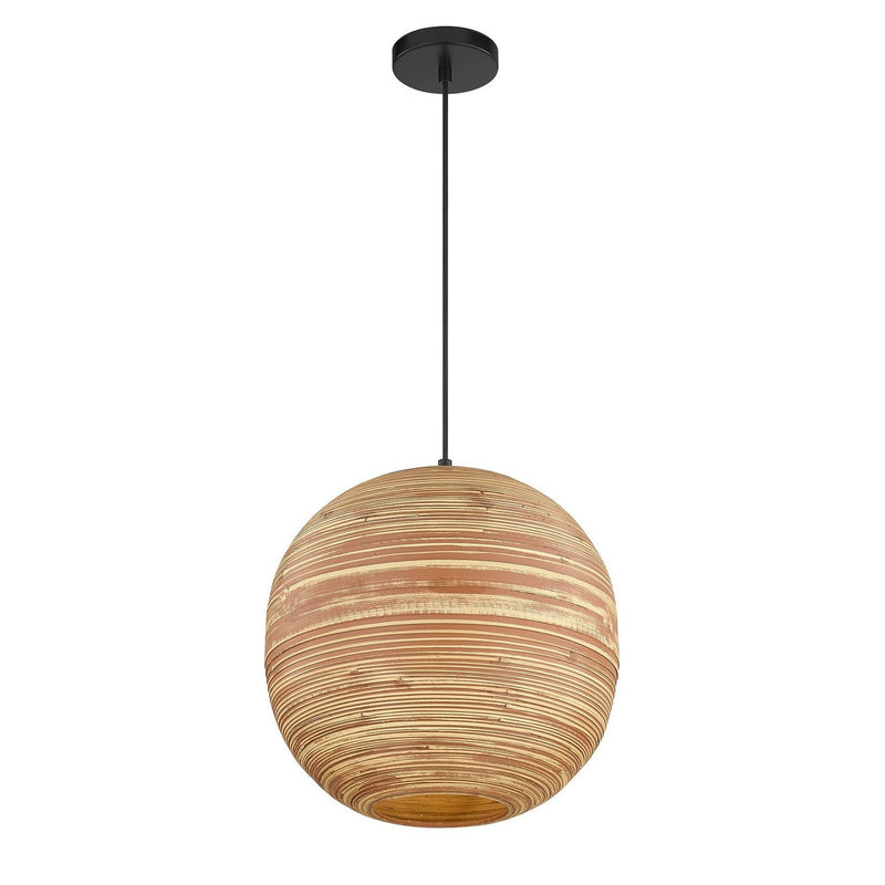 Pharr Pendant in Matte Black