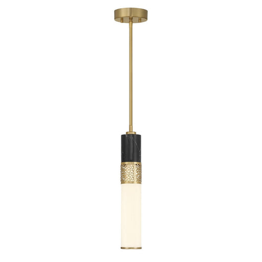 Farrell Mini Pendant in Warm Brass