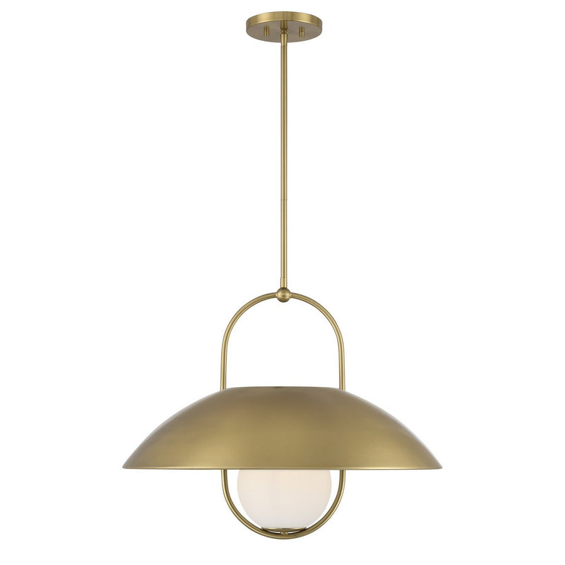Lehigh Pendant in Warm Brass