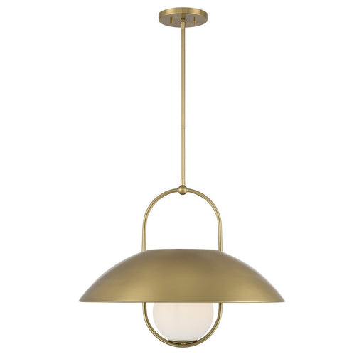 Lehigh Pendant in Warm Brass
