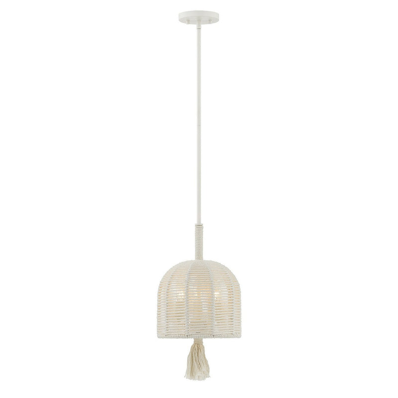 Lunara 3-Light Pendant in Cotton