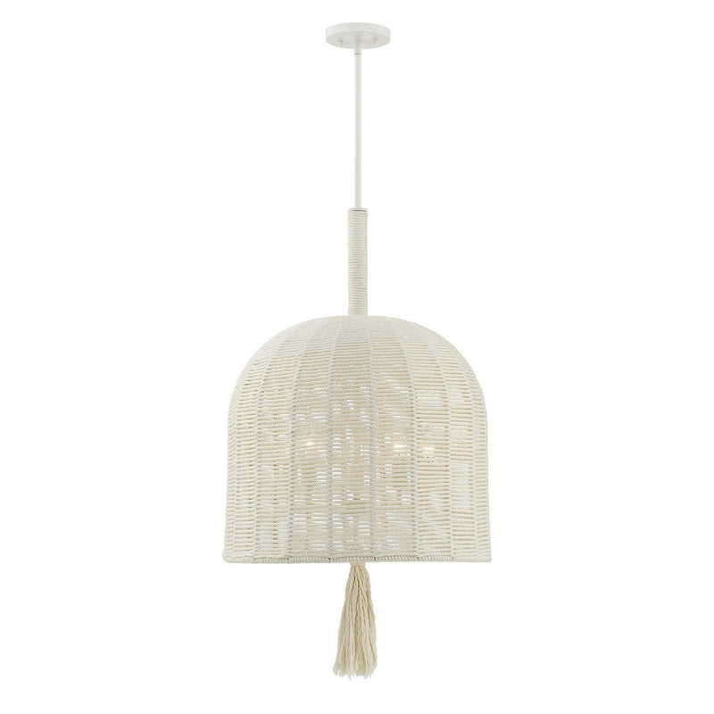 Lunara 5-Light Pendant in Cotton