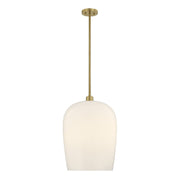 Livingston Pendant in Warm Brass
