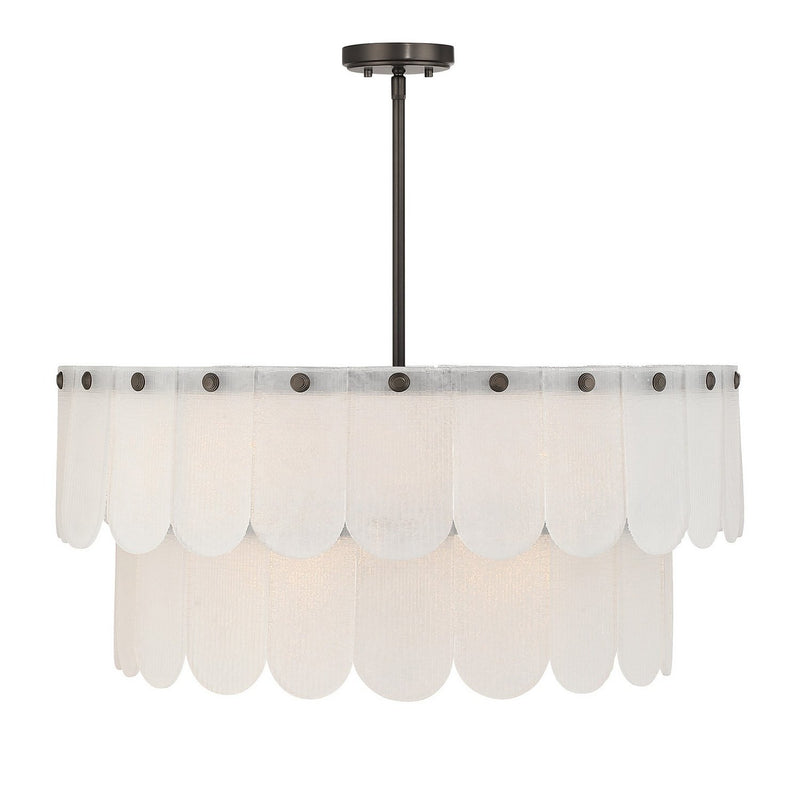 Ashton 10-Light Pendant in Mediterranean Bronze