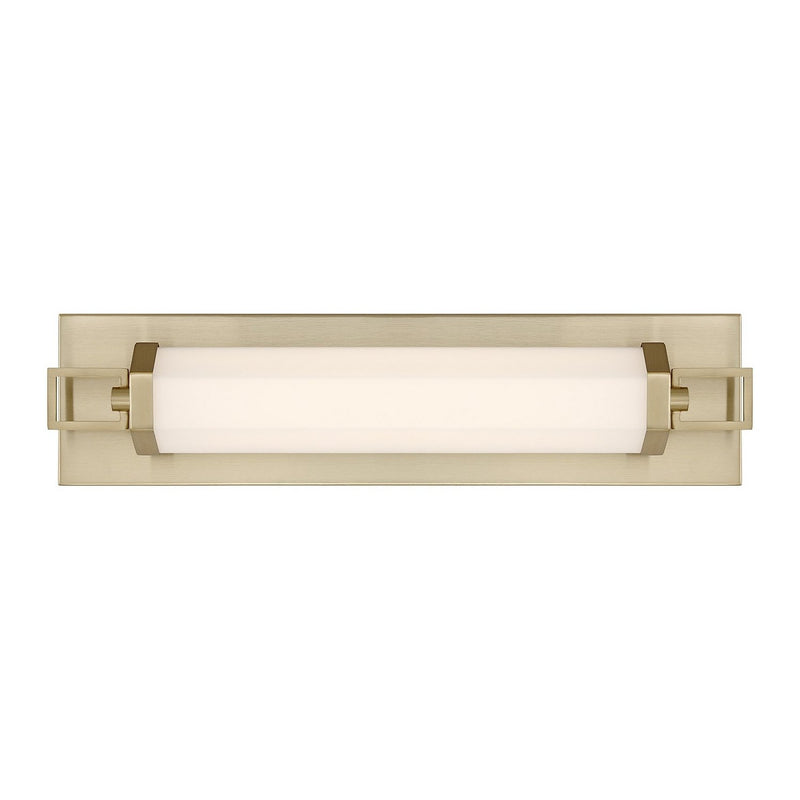Parker 18" Bath Vanity Light in Noble Brass