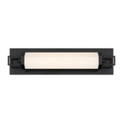 Parker 18" Bath Vanity Light in Black Lustre