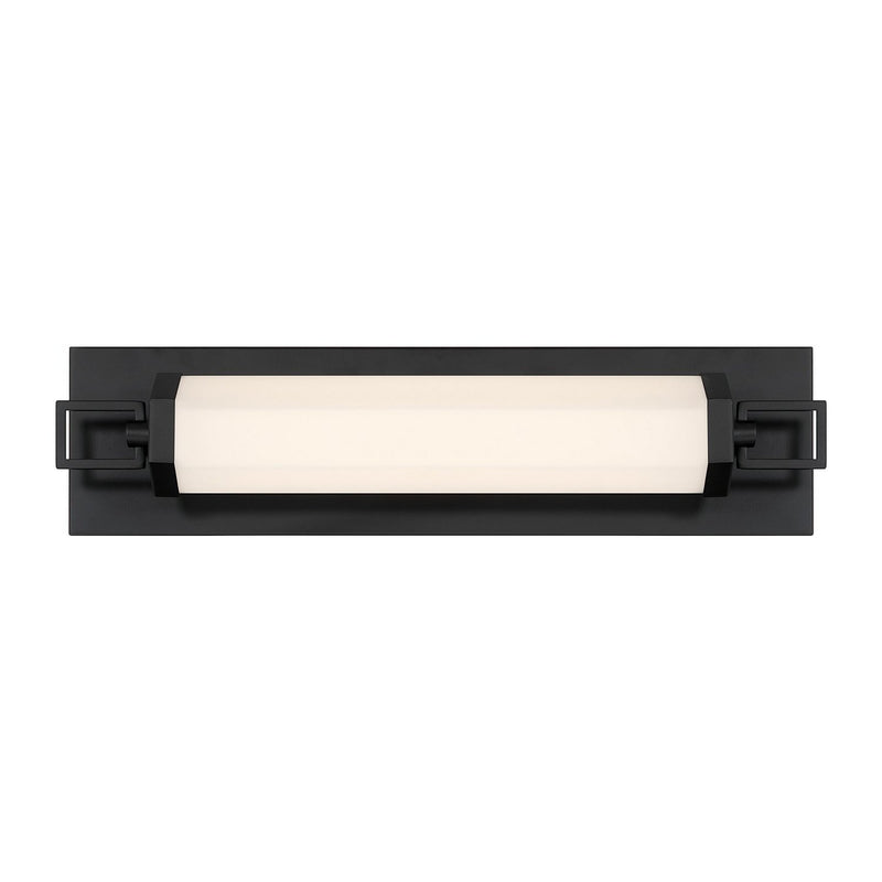 Parker 18" Bath Vanity Light in Black Lustre