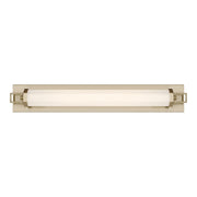 Parker 28" Bath Vanity Light in Noble Brass