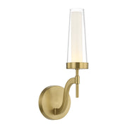 Butler Wall Sconce in Warm Brass