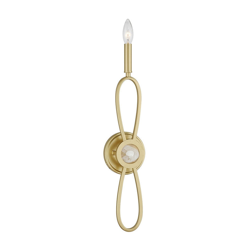 Minette Wall Sconce in Spun Gold