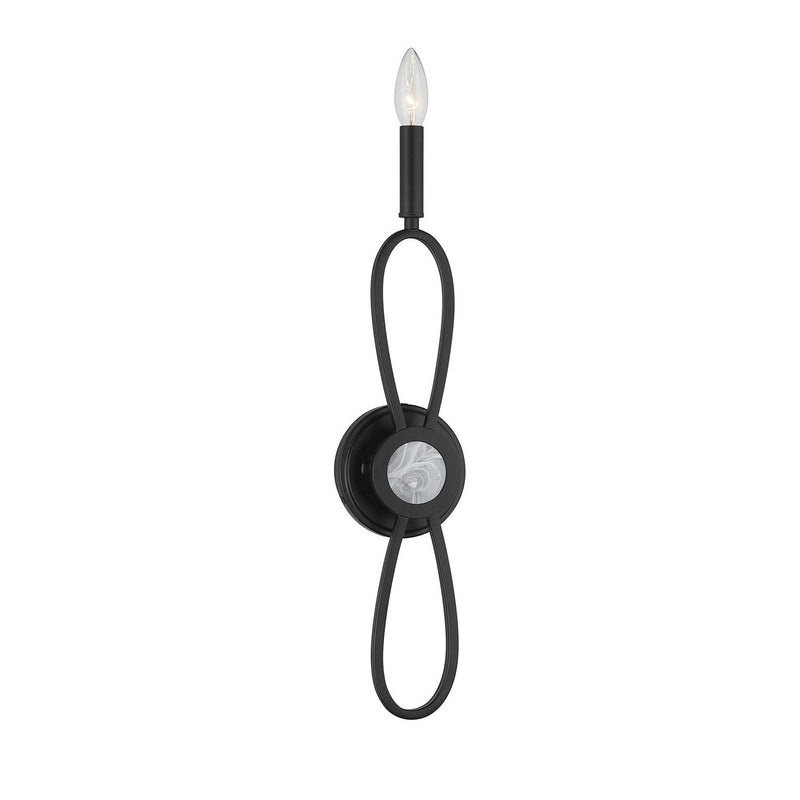 Minette Wall Sconce in Matte Black