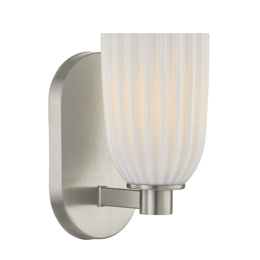Baldwin Wall Sconce in Satin Nickel