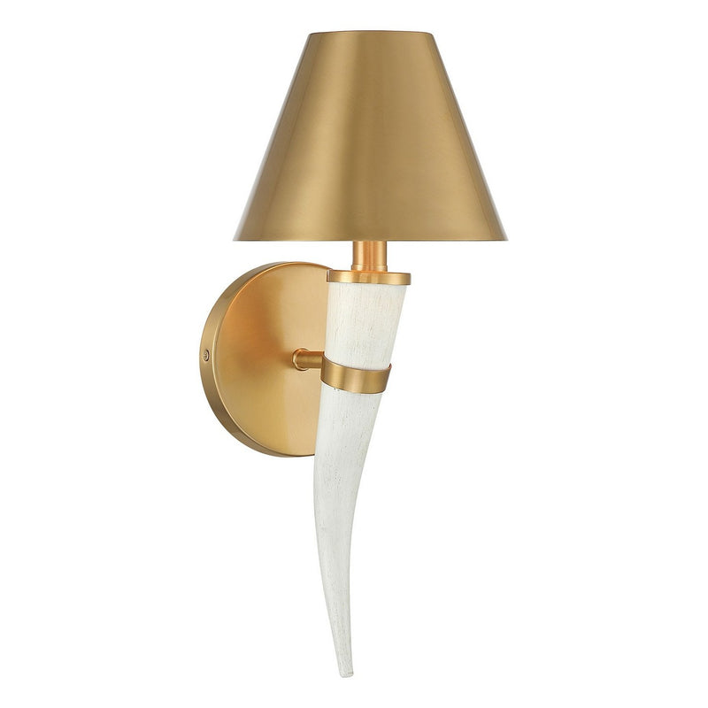 Hearne Wall Sconce in Warm Brass