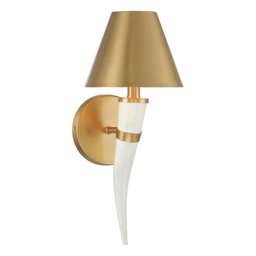 Hearne Wall Sconce in Warm Brass