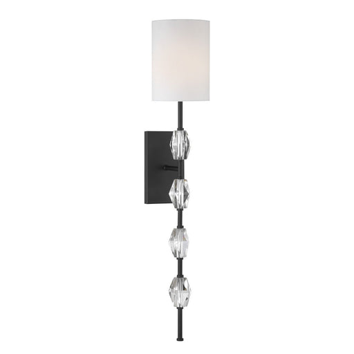 Sebring Wall Sconce in Matte Black