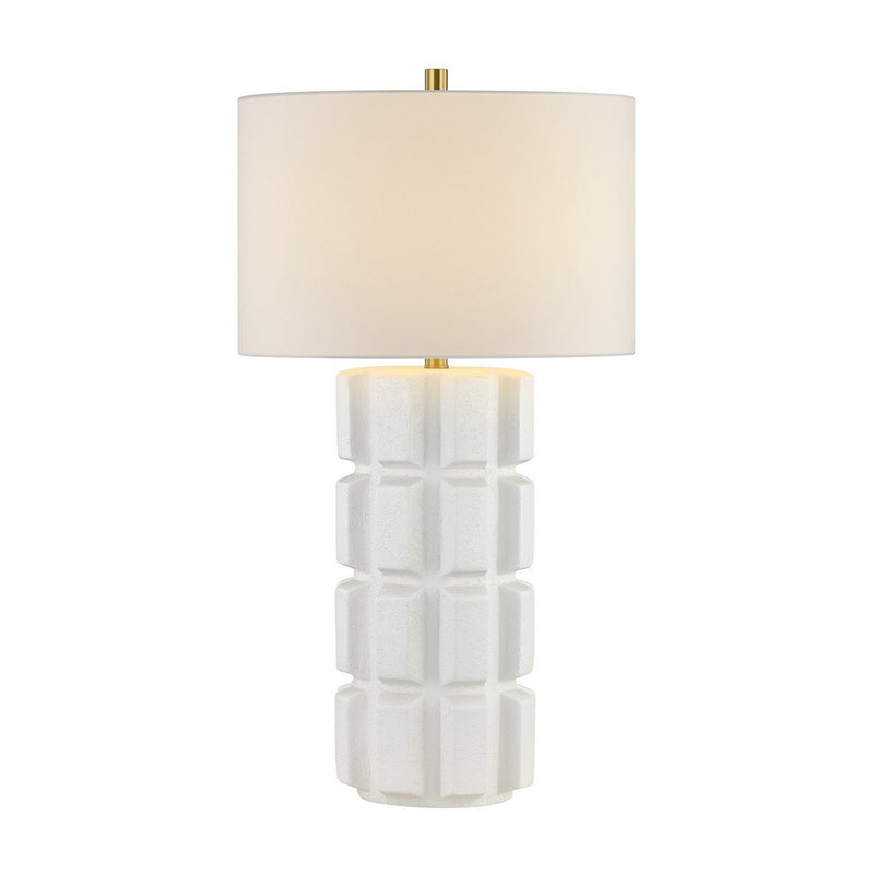 Hutchins Table Lamp in Warm Brass