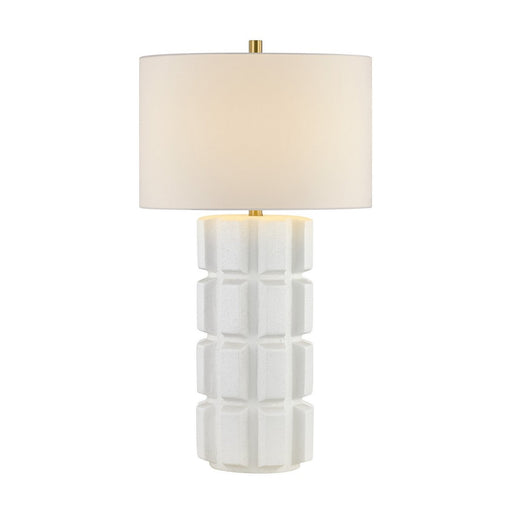 Hutchins Table Lamp in Warm Brass