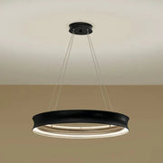 Larousse 30" Round LED Pendant in Black