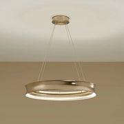 Larousse 30" Round LED Pendant in Champagne Bronze