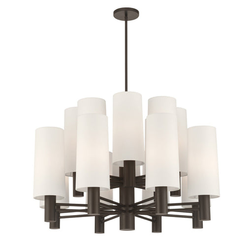 Draxen 16-Light Chandelier in Dark Bronze
